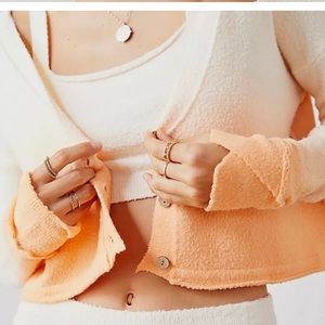 Free People cropped sweater